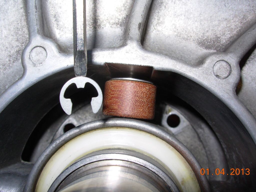 How to replace the rollers/helix change on a QRS Secondary SkiDoo